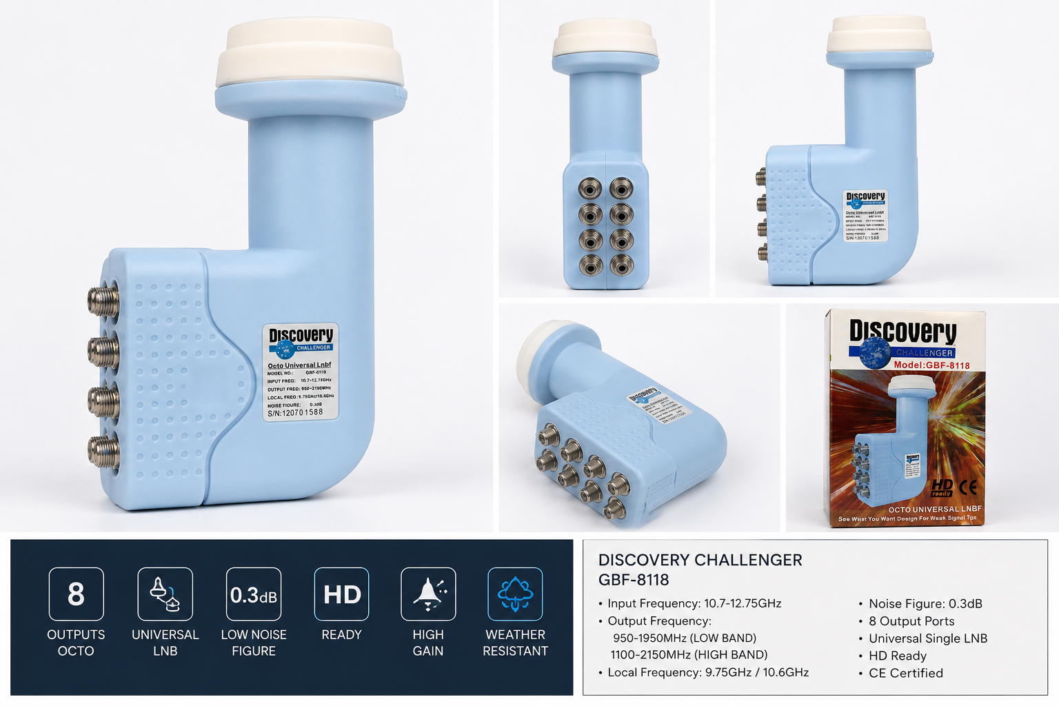 LNB discovery Challenger Q8-8118 - Image 4